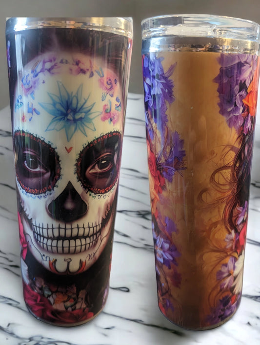 20 oz sublimated stainless steel tumbler