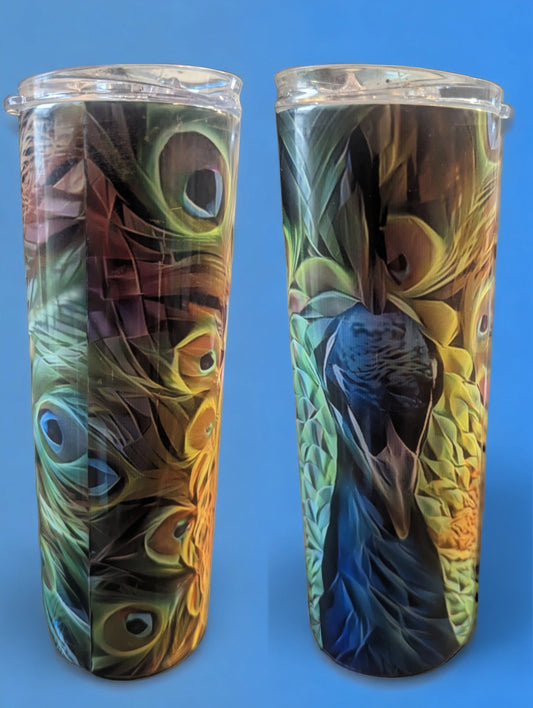 20 oz. sublimated stainless steel tumbler