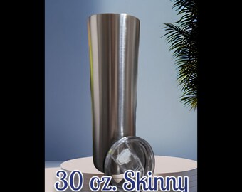 30 oz skinny stainless steel tumbler